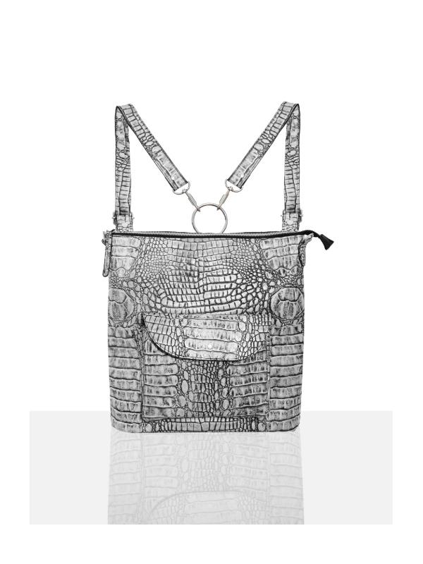 Mochila & Cartera Unisex 100% cuero genuino
